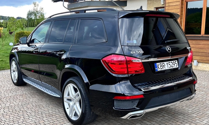 Mercedes-Benz GL cena 185000 przebieg: 53000, rok produkcji 2014 z Czchów małe 781